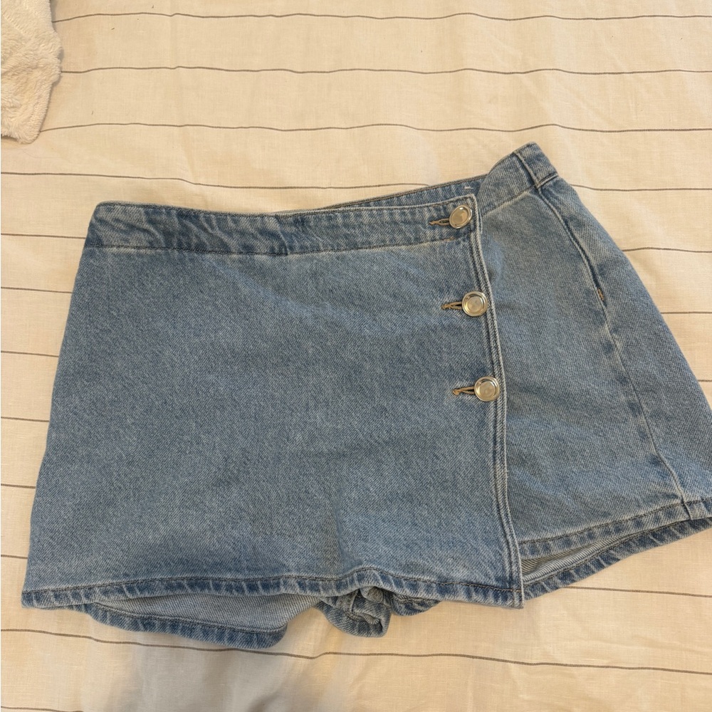 Zara denim skort
